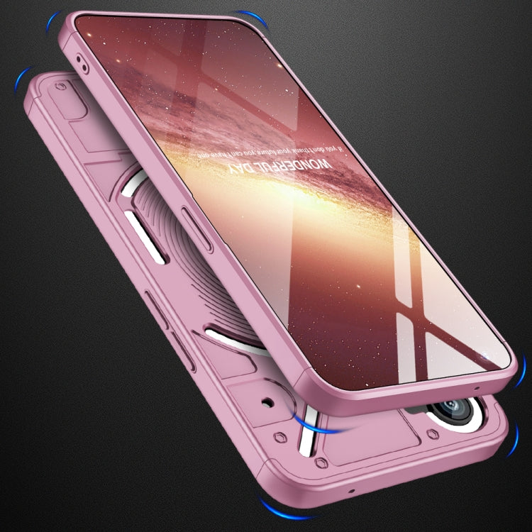 For Nothing Phone 1 GKK Three Stage Splicing Full Coverage PC Phone Case