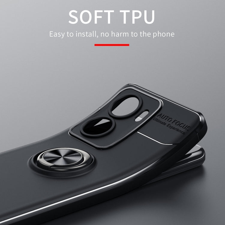 For vivo iQOO Z6 5G Metal Ring Holder TPU Phone Case