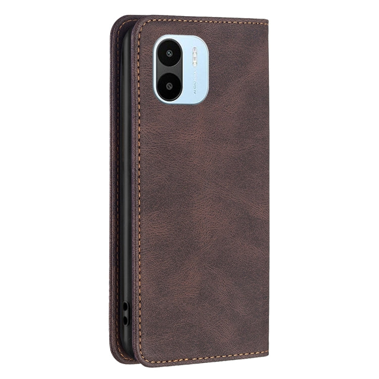 For Xiaomi Redmi A1/A1+ Magnetic RFID Blocking Anti-Theft Leather Phone Case