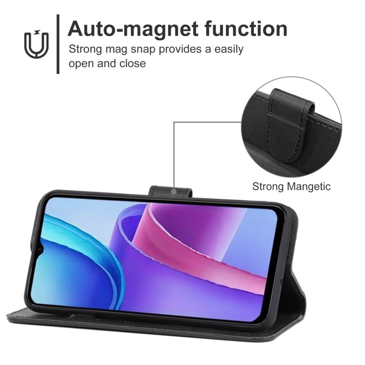 For Xiaomi Redmi Note 11R Leather Phone Case