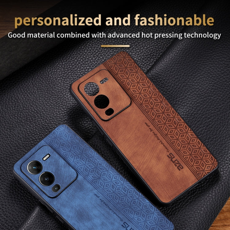For vivo S15 Pro AZNS 3D Embossed Skin Feel Phone Case