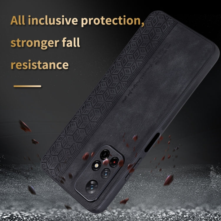 For Xiaomi Redmi Note 11T 5G AZNS 3D Embossed Skin Feel Phone Case