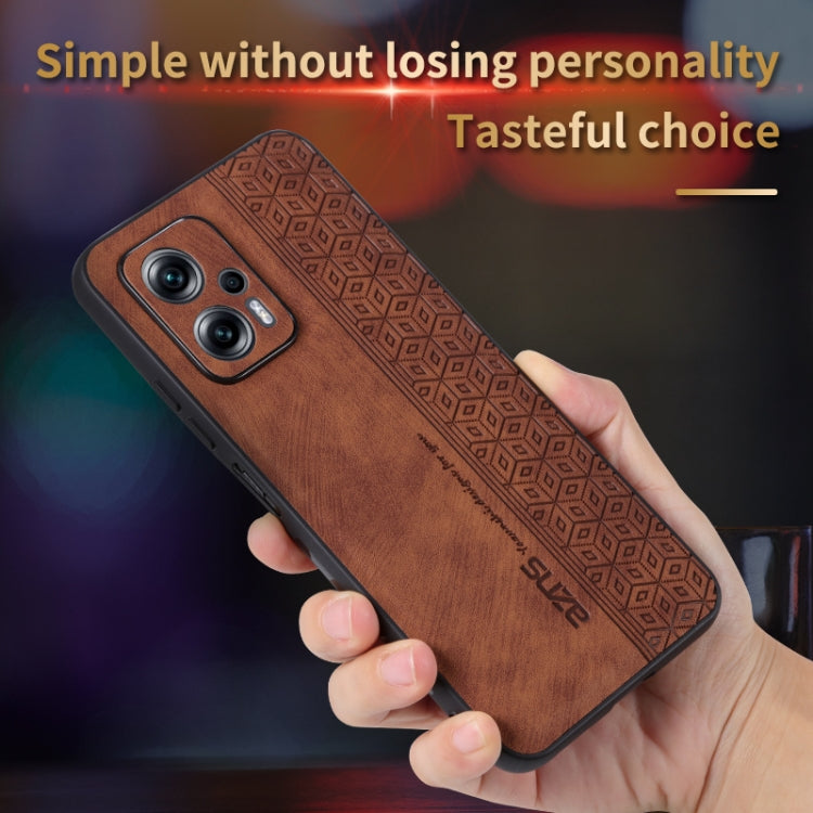 For Xiaomi Redmi Note 11T Pro 5G AZNS 3D Embossed Skin Feel Phone Case