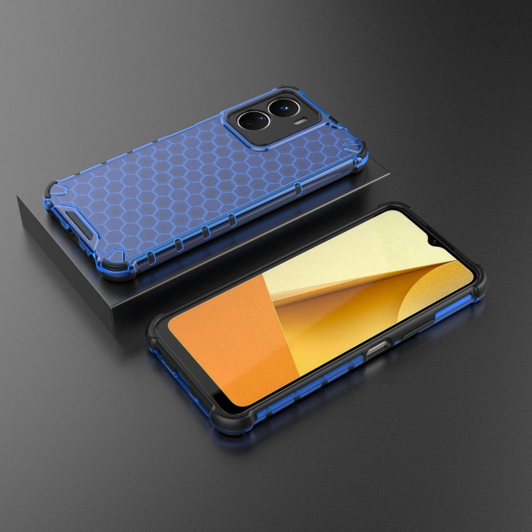 For vivo Y16 4G Global Honeycomb Phone Case