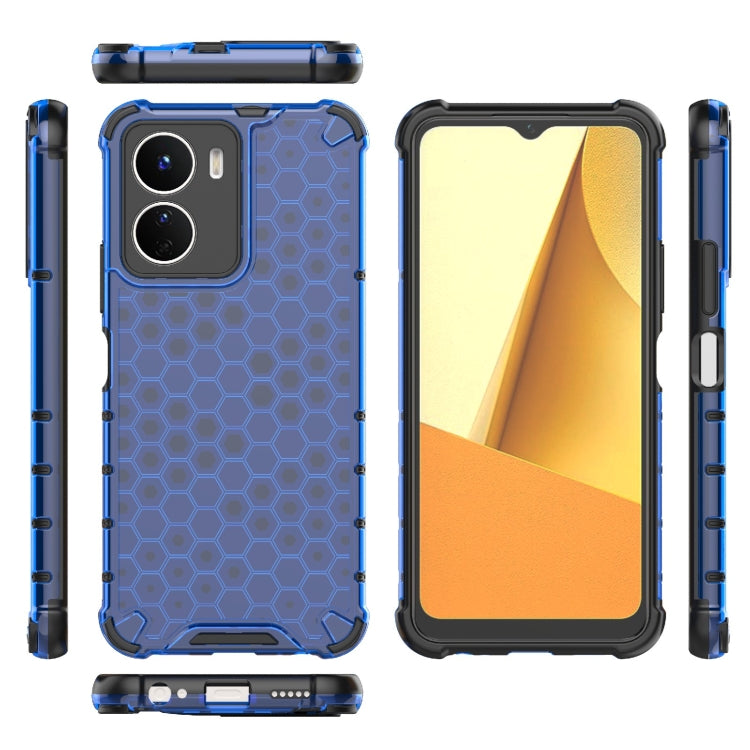 For vivo Y16 4G Global Honeycomb Phone Case