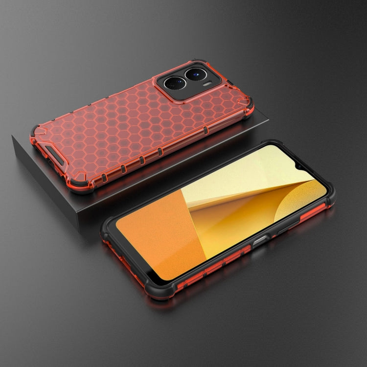 For vivo Y16 4G Global Honeycomb Phone Case
