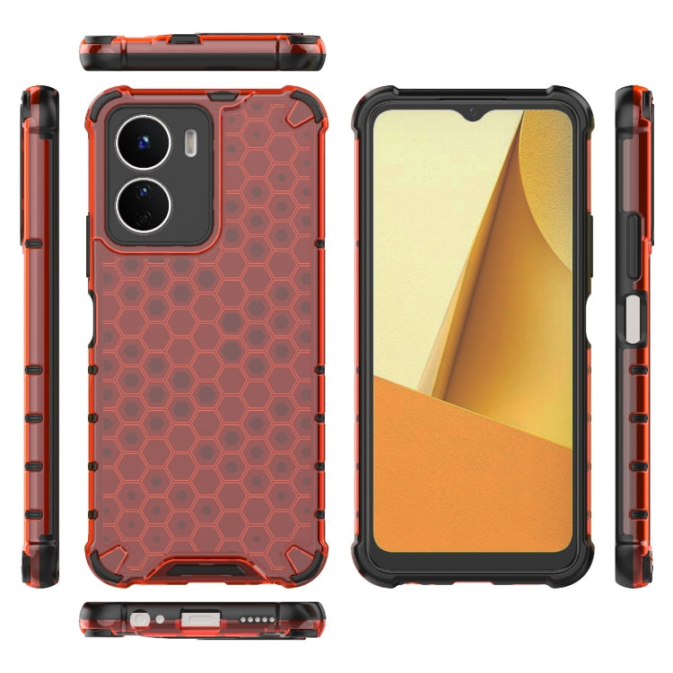For vivo Y16 4G Global Honeycomb Phone Case