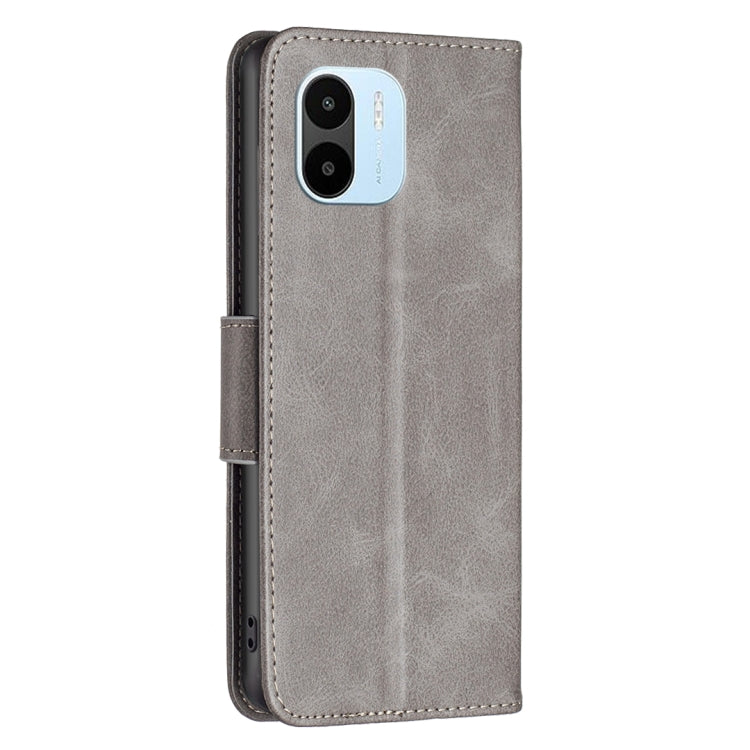 For Xiaomi Redmi A1 / A1+ Lambskin Texture Pure Color Flip Leather Phone Case