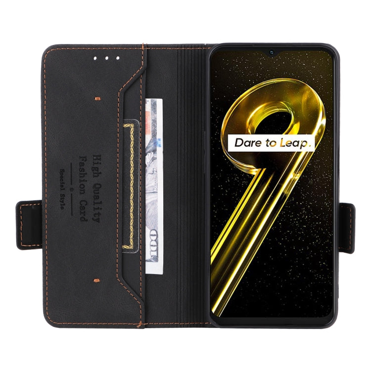 For Realme 9i 5G Magnetic Clasp Flip Leather Phone Case