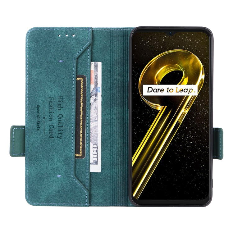 For Realme 9i 5G Magnetic Clasp Flip Leather Phone Case