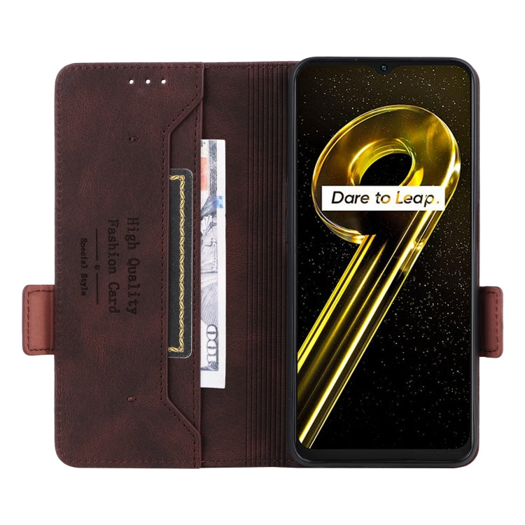 For Realme 9i 5G Magnetic Clasp Flip Leather Phone Case