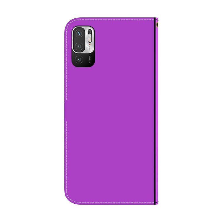 For Xiaomi Redmi Note 11T Pro / 11T Pro+ 5G Imitated Mirror Surface Flip Leather Phone Case