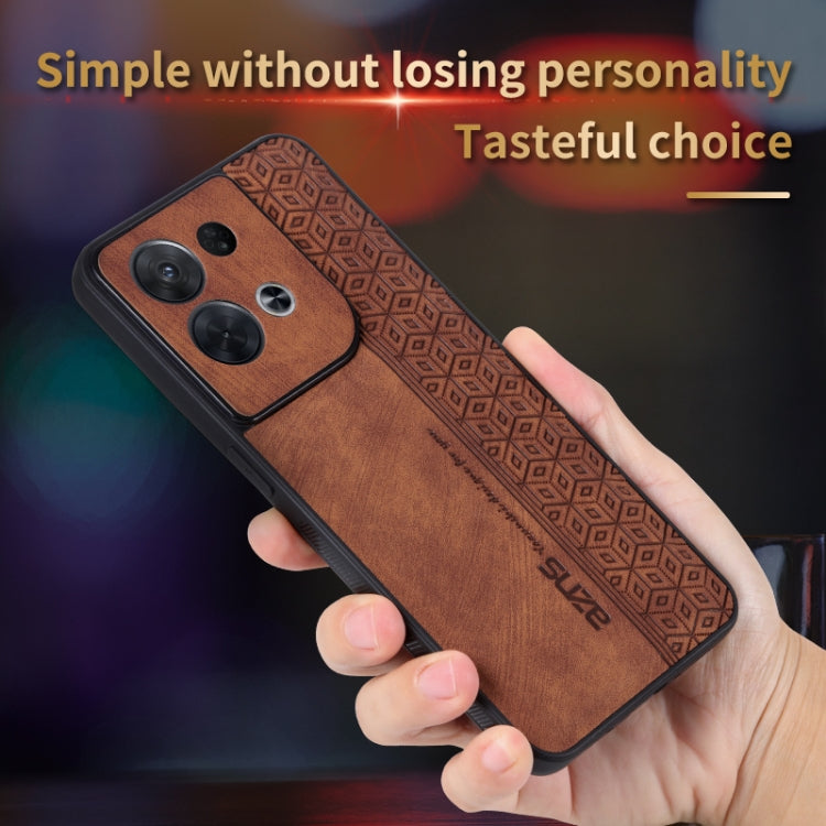 For OPPO Reno8 Pro AZNS 3D Embossed Skin Feel Phone Case