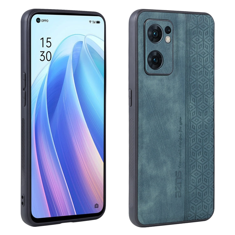 For OPPO Reno7 SE 5G AZNS 3D Embossed Skin Feel Phone Case
