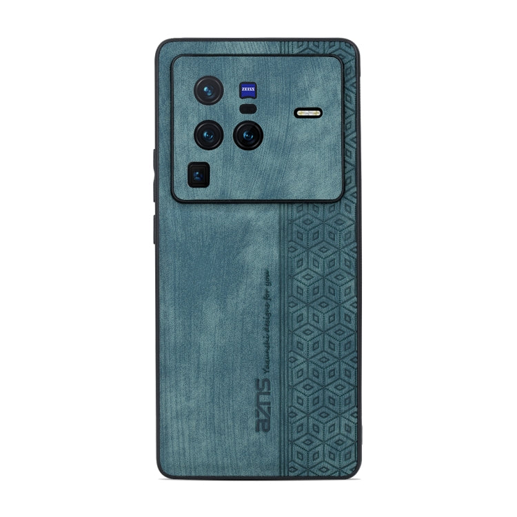 For vivo X80 Pro AZNS 3D Embossed Skin Feel Phone Case