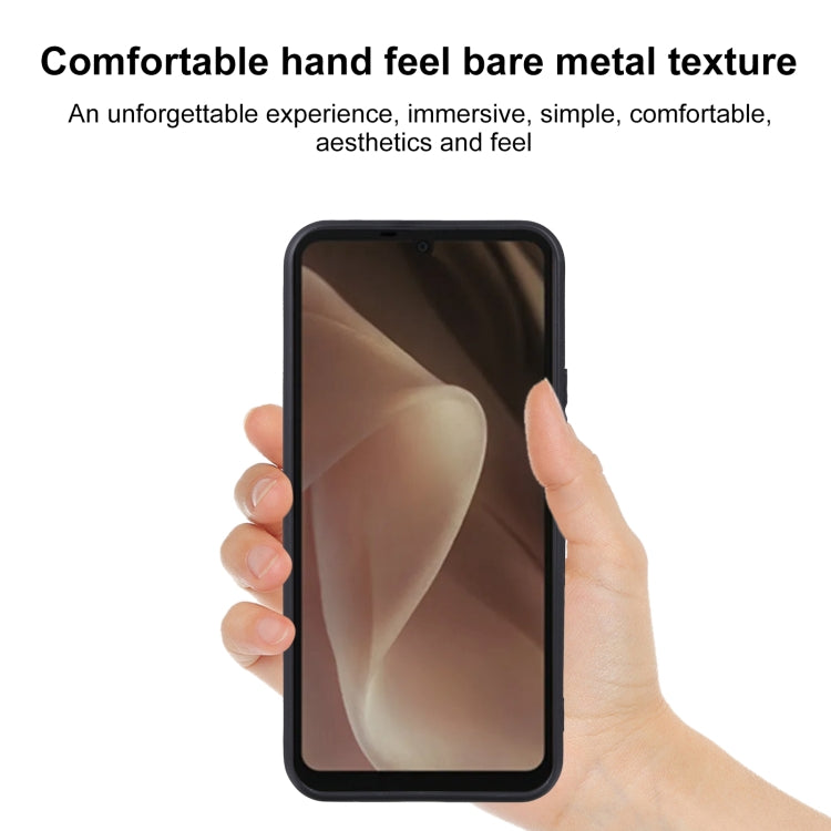 For Sharp Aquos Sense7 Plus TPU Phone Case(Black)