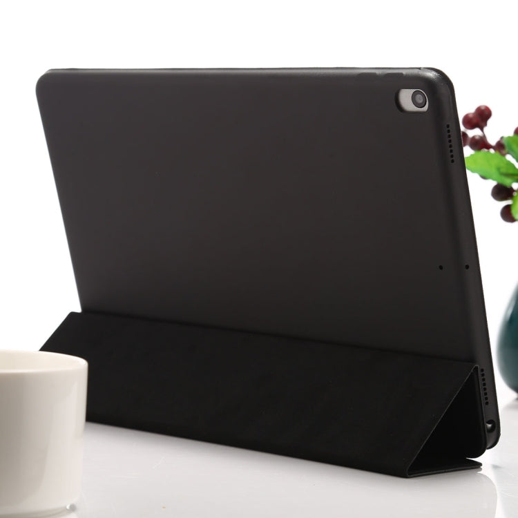 For iPad Air 3 10.5 inch Horizontal Flip Smart Leather Case with Three-folding Holder