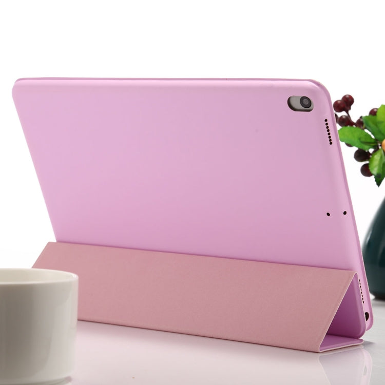 For iPad Air 3 10.5 inch Horizontal Flip Smart Leather Case with Three-folding Holder