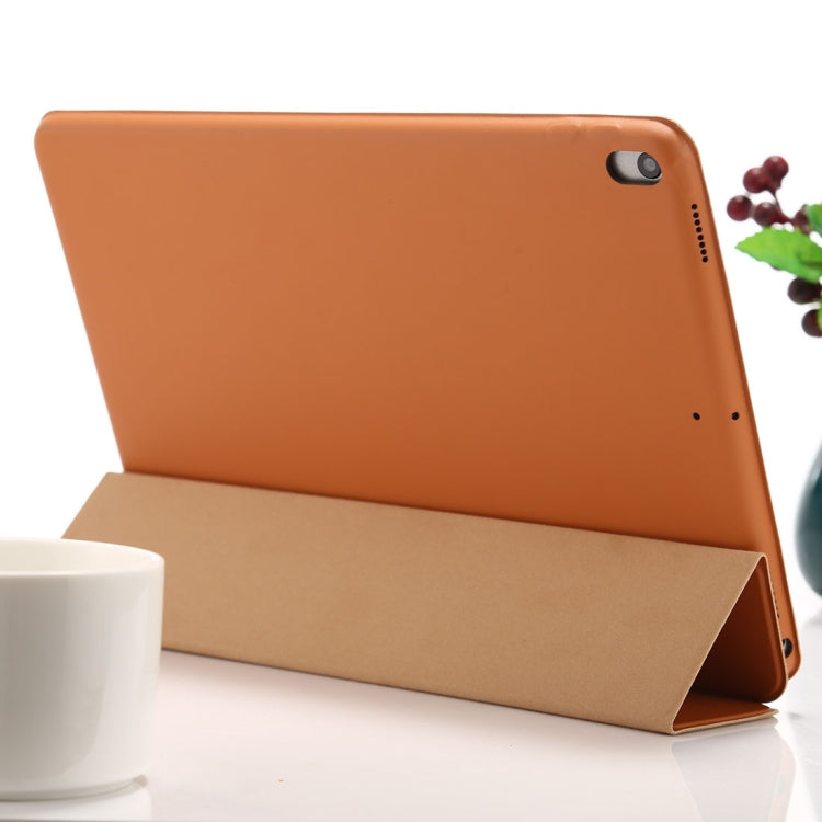 For iPad Air 3 10.5 inch Horizontal Flip Smart Leather Case with Three-folding Holder