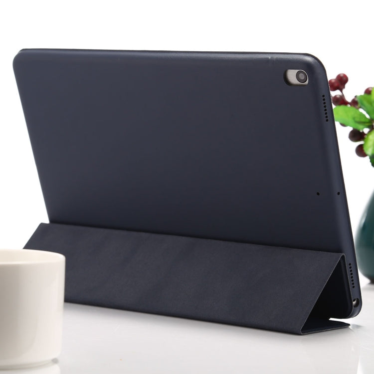 For iPad Air 3 10.5 inch Horizontal Flip Smart Leather Case with Three-folding Holder
