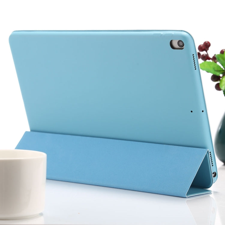 For iPad Air 3 10.5 inch Horizontal Flip Smart Leather Case with Three-folding Holder