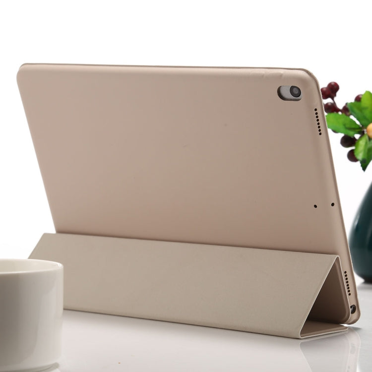For iPad Air 3 10.5 inch Horizontal Flip Smart Leather Case with Three-folding Holder