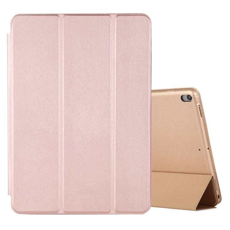 For iPad Air 3 10.5 inch Horizontal Flip Smart Leather Case with Three-folding Holder
