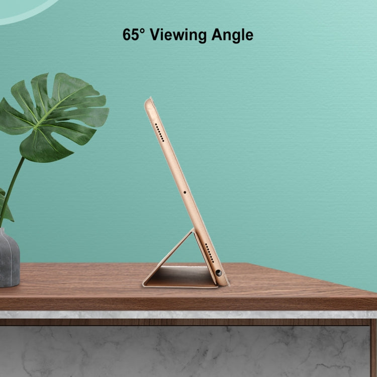 For iPad Air 3 10.5 inch Horizontal Flip Smart Leather Case with Three-folding Holder