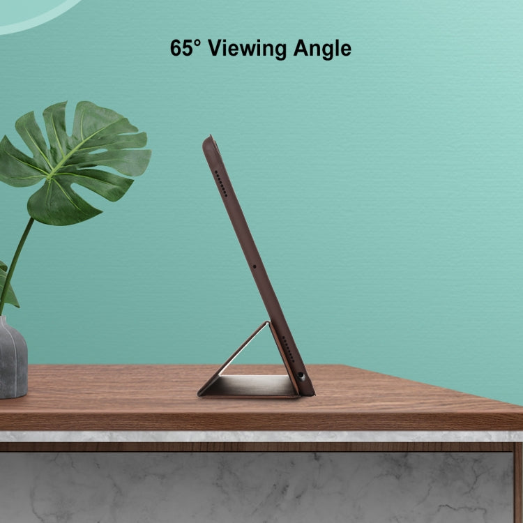 For iPad Air 3 10.5 inch Horizontal Flip Smart Leather Case with Three-folding Holder