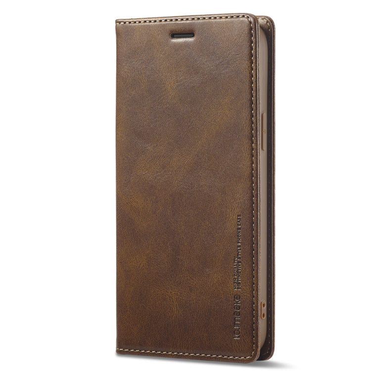 For iPhone 11 Pro Max LC.IMEEKE RFID Anti-theft Leather Phone Case