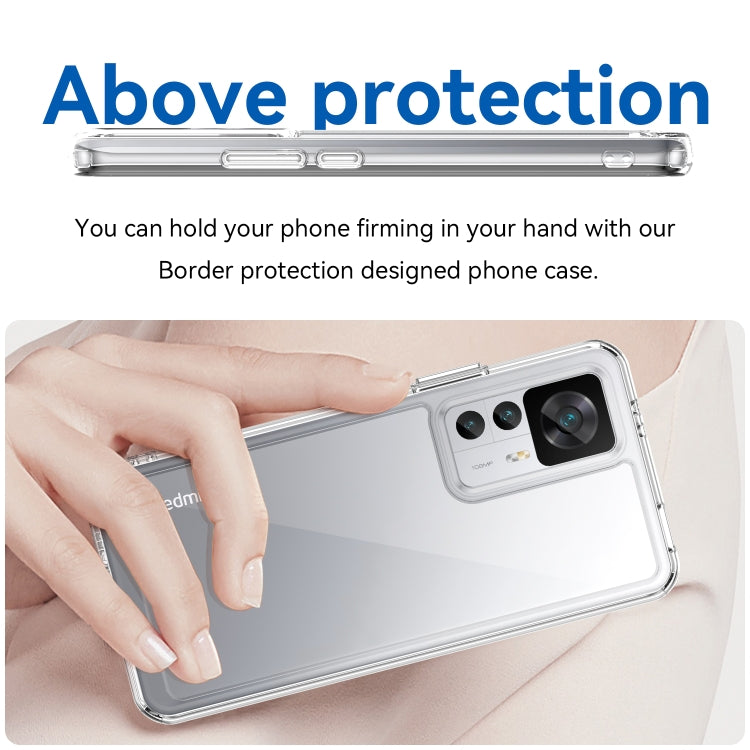 For Xiaomi Redmi K50 Ultra/Xiaomi 12T/Xiaomi 12T Pro Colorful Series Acrylic + TPU Phone Case