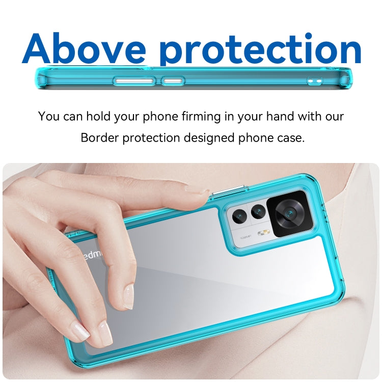 For Xiaomi Redmi K50 Ultra/Xiaomi 12T/Xiaomi 12T Pro Colorful Series Acrylic + TPU Phone Case