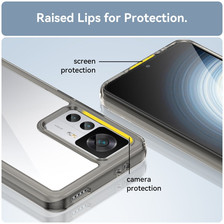 For Xiaomi Redmi K50 Ultra/Xiaomi 12T/Xiaomi 12T Pro Colorful Series Acrylic + TPU Phone Case