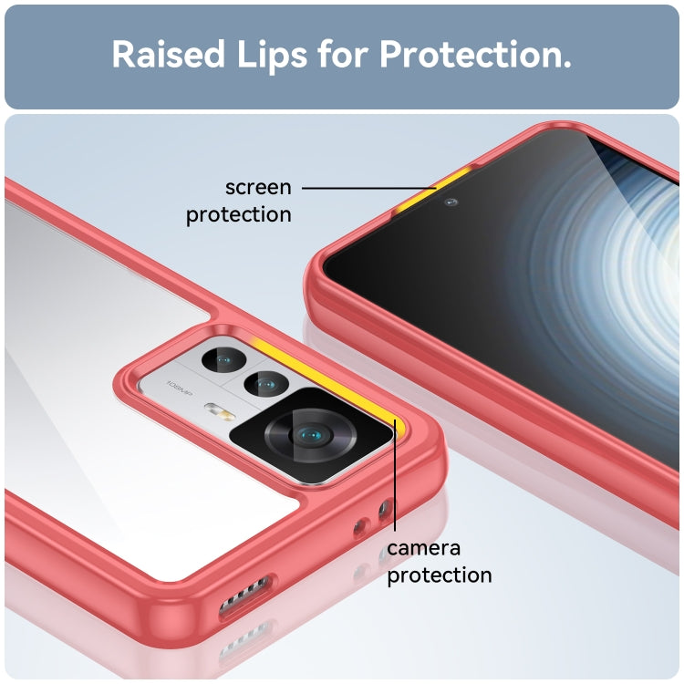 For Xiaomi Redmi K50 Ultra/Xiaomi 12T/Xiaomi 12T Pro Colorful Series Acrylic + TPU Phone Case