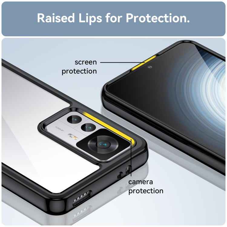 For Xiaomi Redmi K50 Ultra/Xiaomi 12T/Xiaomi 12T Pro Colorful Series Acrylic + TPU Phone Case