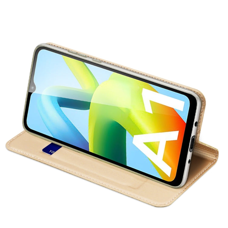 For Xiaomi Redmi A1 DUX DUCIS Skin Pro Series Flip Leather Phone Case