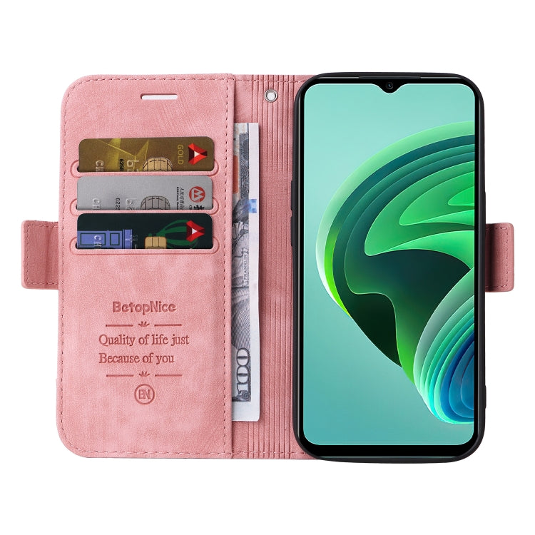 For Xiaomi Redmi Note 11E 5G BETOPNICE Dual-side Buckle Leather Phone Case