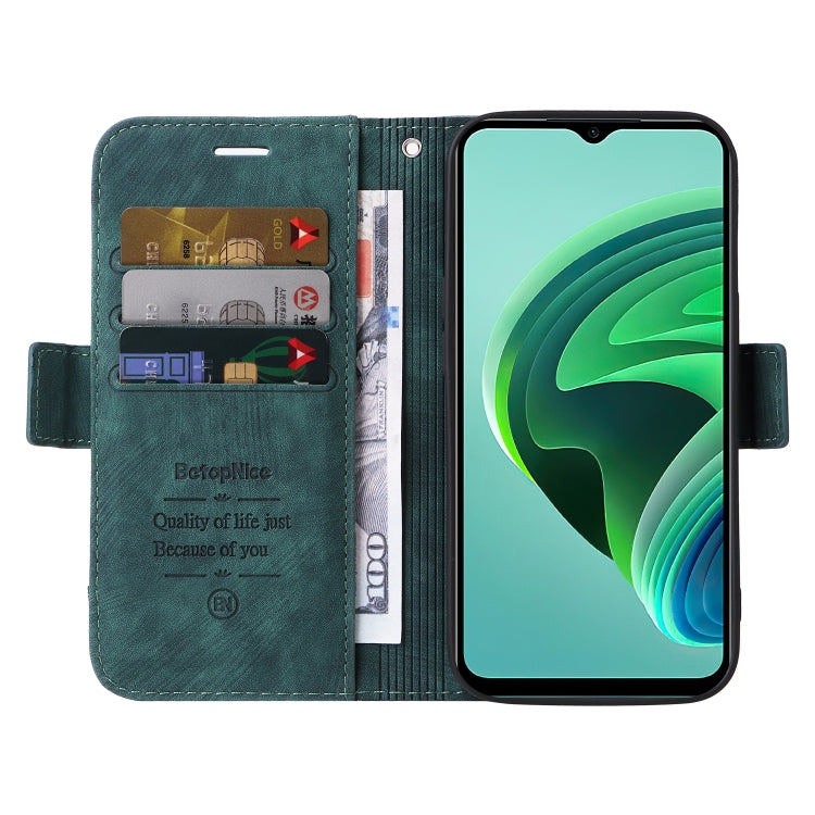 For Xiaomi Redmi Note 11E 5G BETOPNICE Dual-side Buckle Leather Phone Case