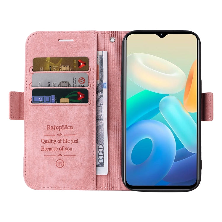 For vivo Y77 5G Global BETOPNICE Dual-side Buckle Leather Phone Case