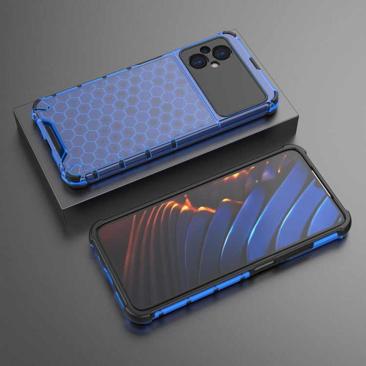 For Xiaomi Poco M5 4G India Shockproof Honeycomb PC + TPU Phone Case