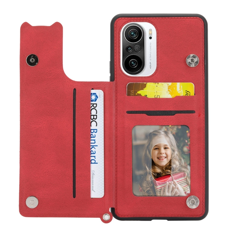 For Xiaomi Redmi K40 Mandala Embossed Phone Case with Holder