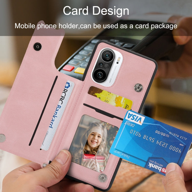 For Xiaomi Redmi K40 Mandala Embossed Phone Case with Holder