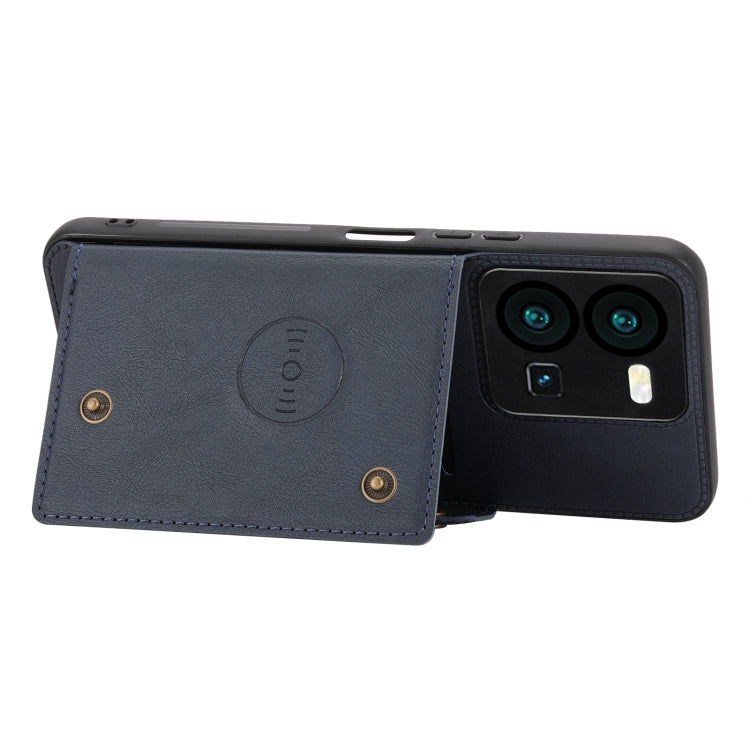 For vivo V25 5G / X80 Lite Double Buckle Magnetic Phone Case