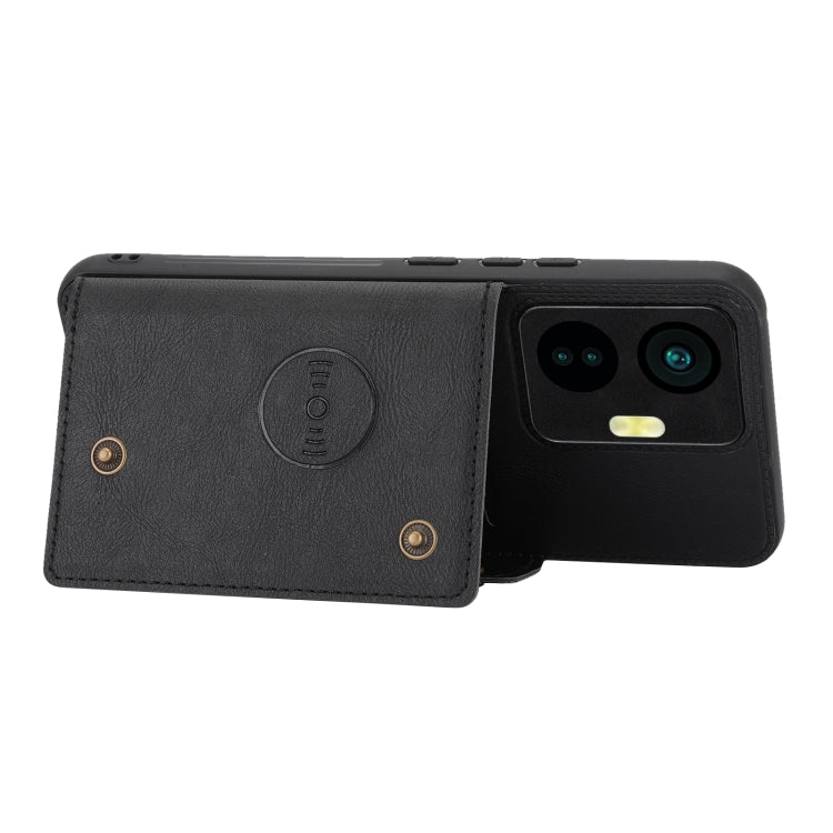 For vivo Y55 4G Double Buckle Magnetic Phone Case