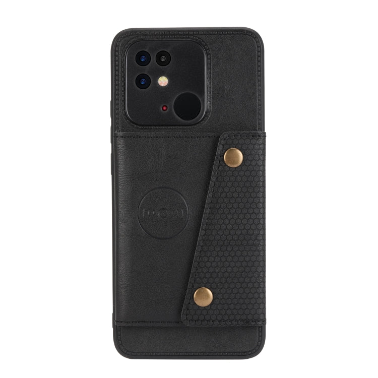 For Xiaomi Poco C40 Double Buckle Magnetic Phone Case