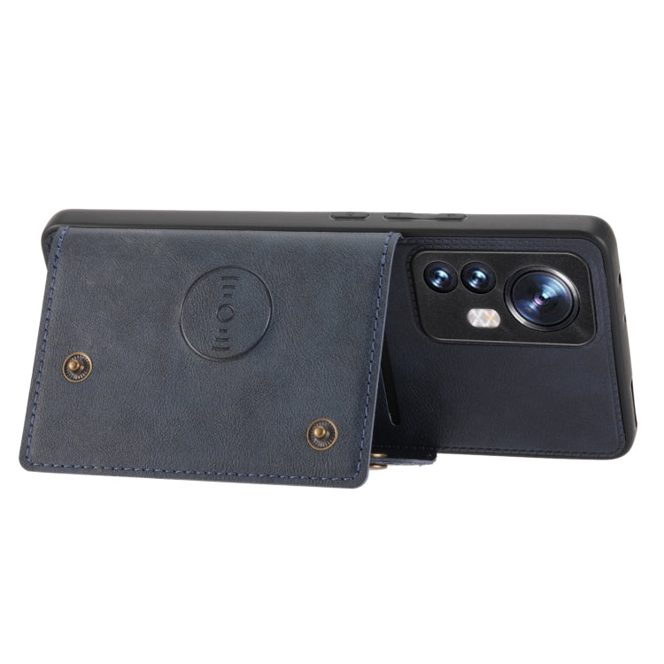 For Xiaomi 12 Lite Double Buckle Magnetic Phone Case