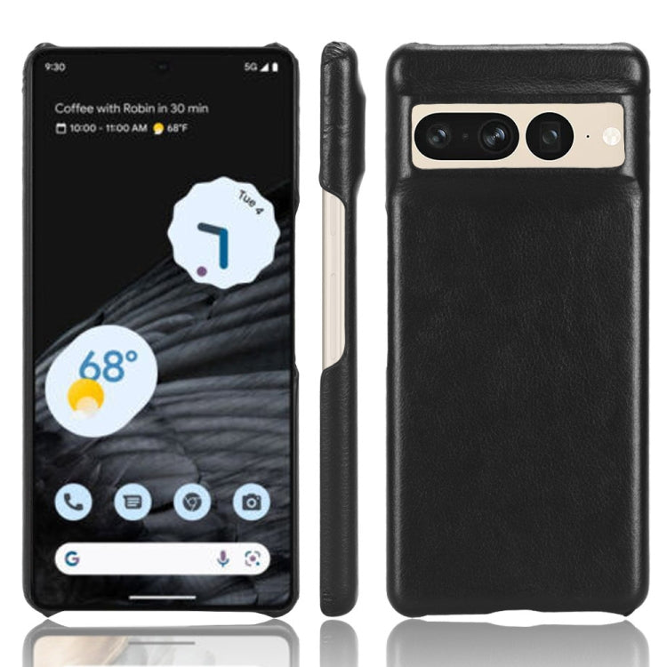 For Google Pixel 7 Pro 5G Shockproof Litchi Texture PC + PU Case