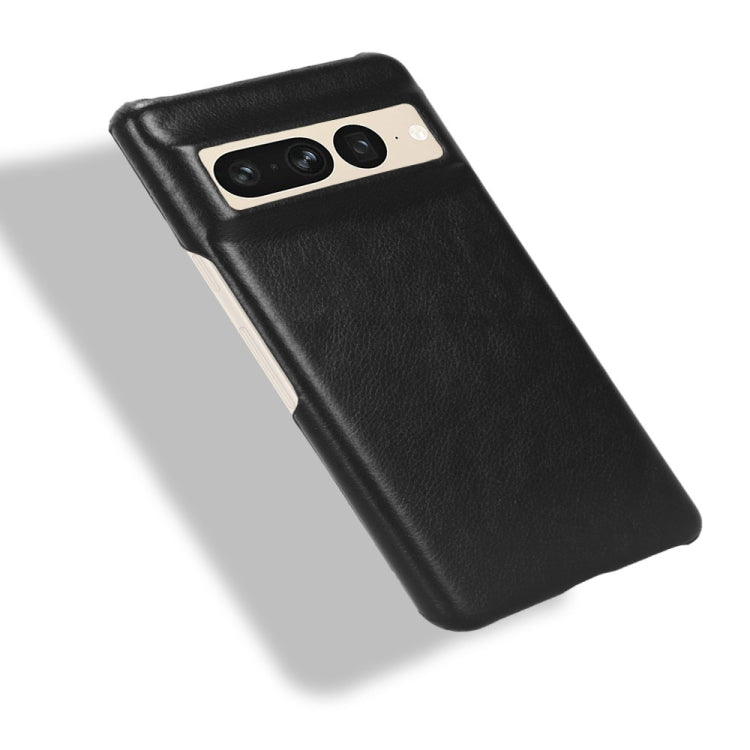 For Google Pixel 7 Pro 5G Shockproof Litchi Texture PC + PU Case