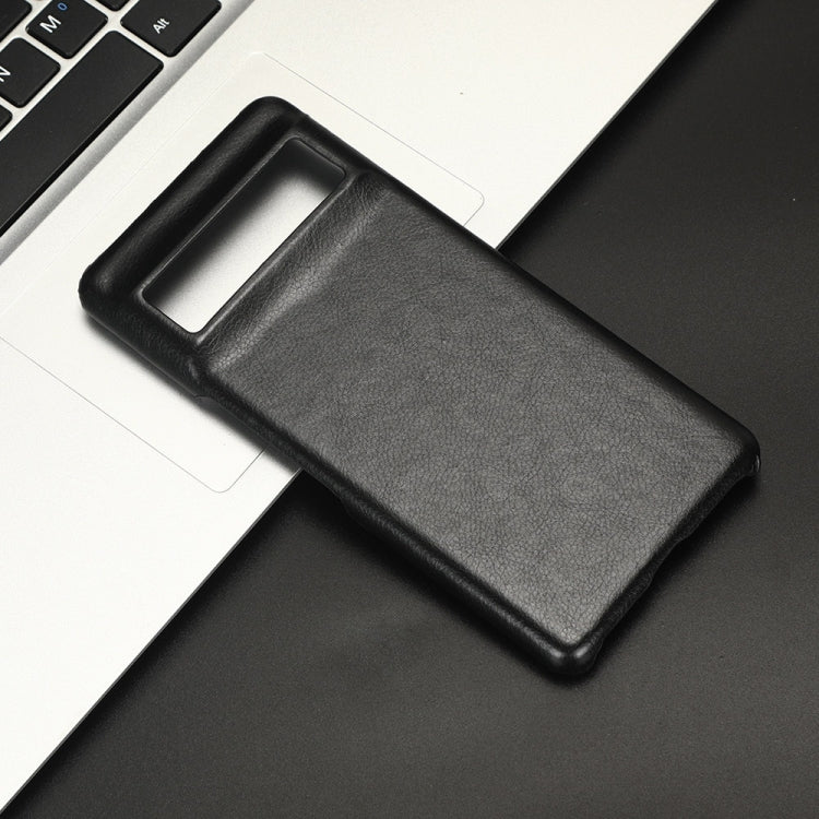 For Google Pixel 7 Pro 5G Shockproof Litchi Texture PC + PU Case