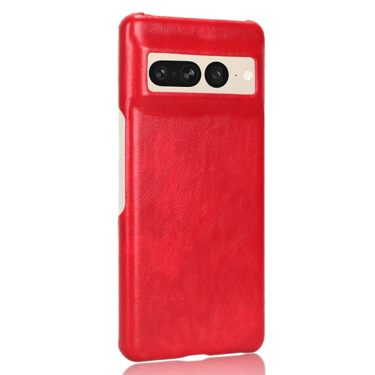 For Google Pixel 7 Pro 5G Shockproof Litchi Texture PC + PU Case